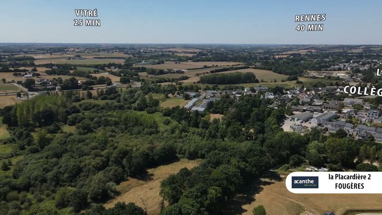 Terrains à vendre à Fougères en Ille-et-vilaine (35)