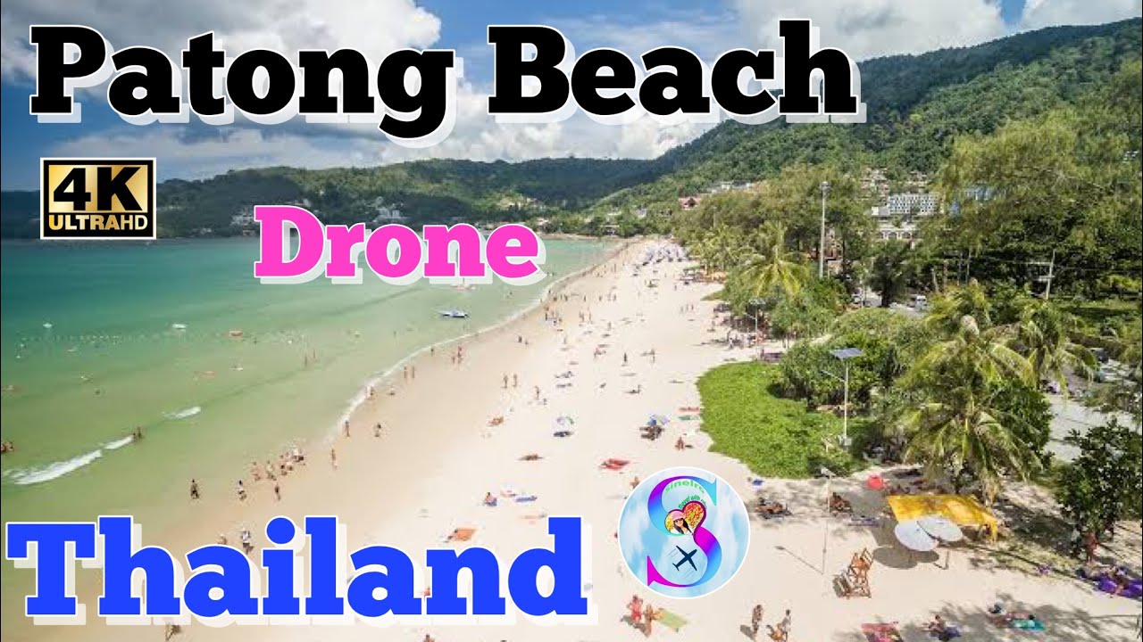Thailand 🇹🇭 Patong Beach 🏖️ Phuket Drone Show Video 2025 