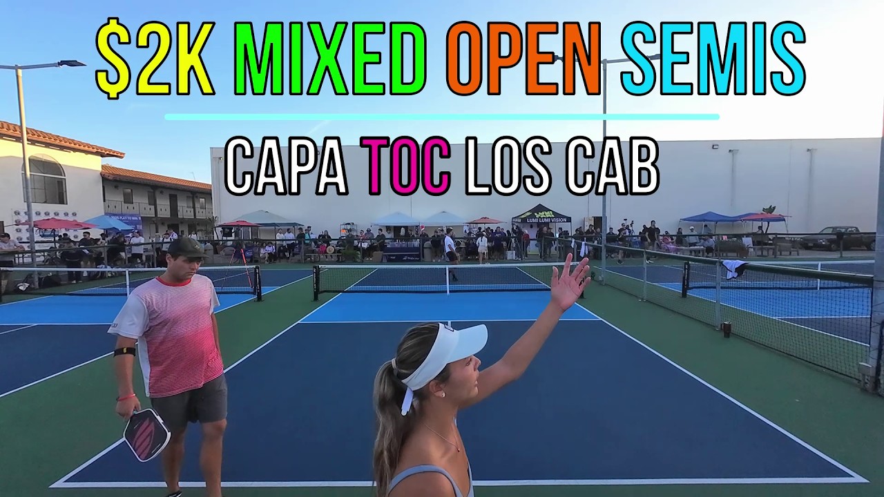 $2K Mixed Open Semis — Grollman (5.8) / Grollman (5.3) vs Garcia (5.8) / Purcell (5.3) | CAPA TOC