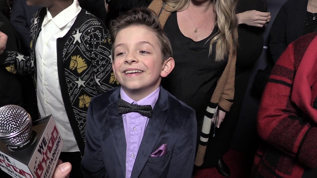 Winslow Fegley Interview - Timmy Failure Mistakes Were Made Red Carpet