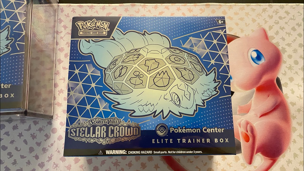 STELLAR HIT RATES! Pokémon Center Stellar Crown Elite Trainer Box Opening + Sorting