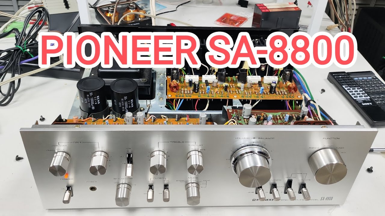 PIONEER SA-8800 ещё можно подобрать тюнер, кассетник, акустику и вертушку, всё будет в едином стиле
