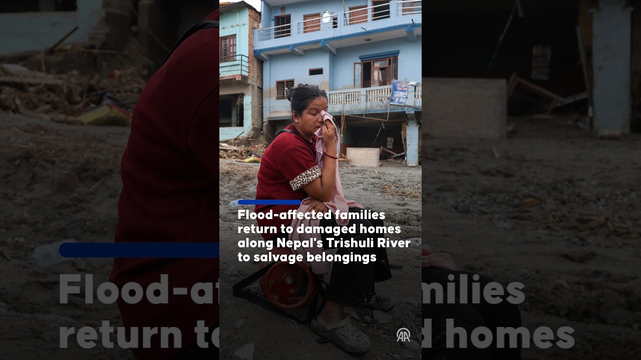 Families return to damaged homes in Nepal after deadly floods and landslides