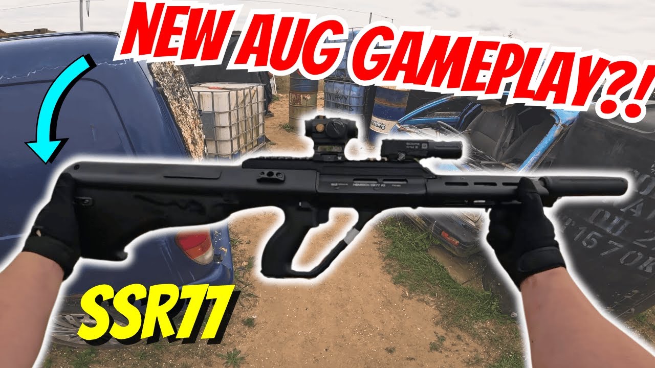 Novritsch SSR77 A2 (AUG) Игровой процесс Close Quarters (страйкбол CQB)