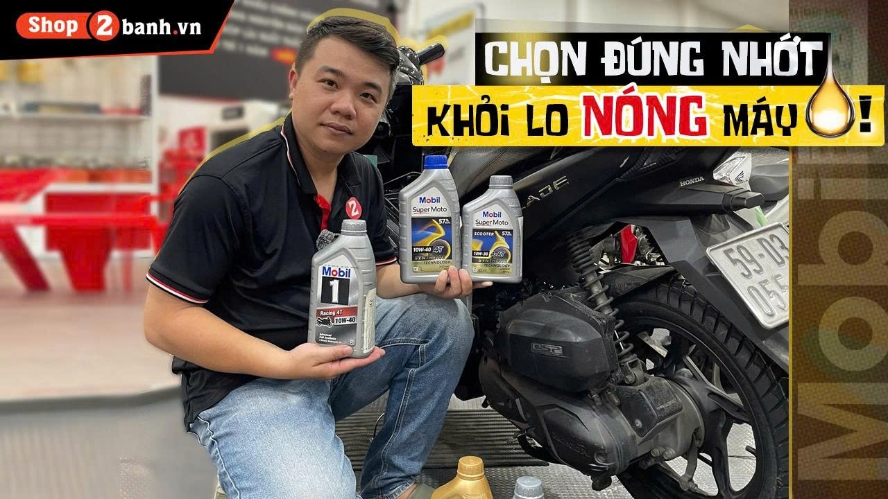 Chọn đúng nhớt - Khỏi lo nóng máy. Tổng hợp nhớt Mobil mới nhất 2026 #nhotxemay #nhotchinhhang