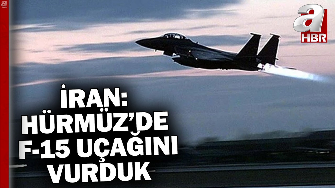 İran duyurdu: H&uuml;rm&uuml;z'de F-15 u&ccedil;ağını vurduk! | A Haber