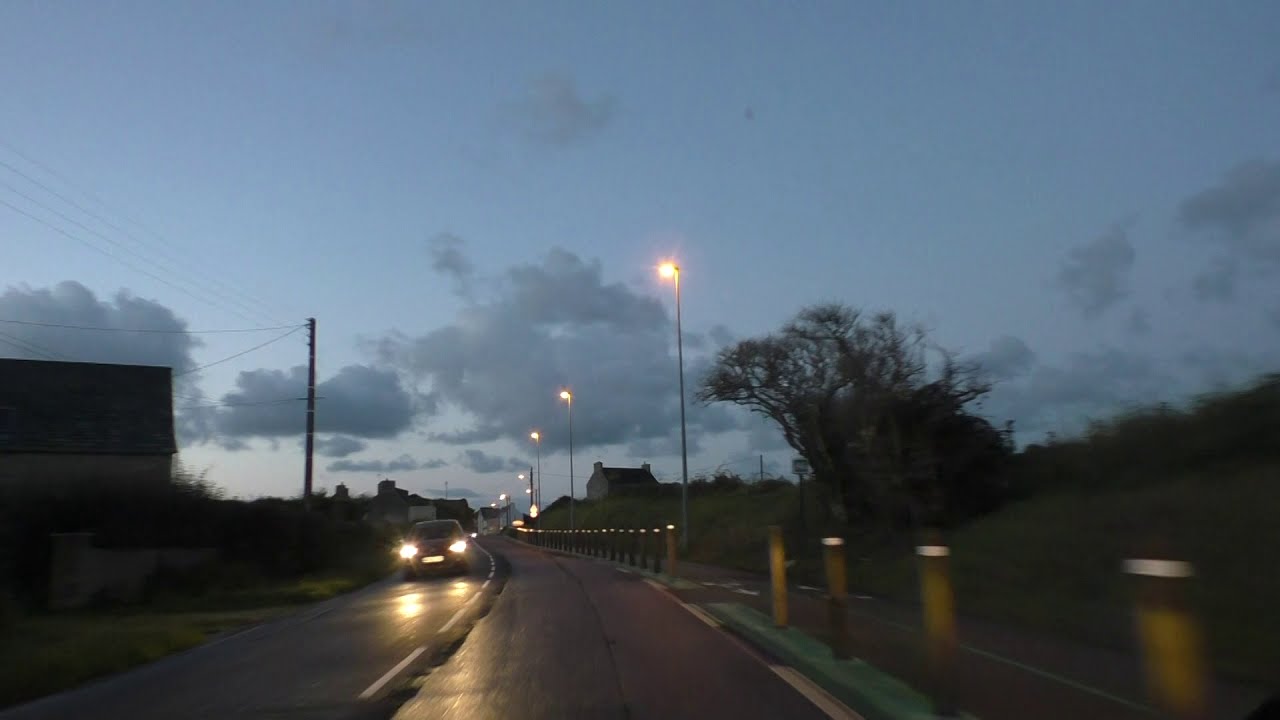 Driving Through 29250 Saint Pol de Léon, Finistère, Brittany, France 15th October 2020