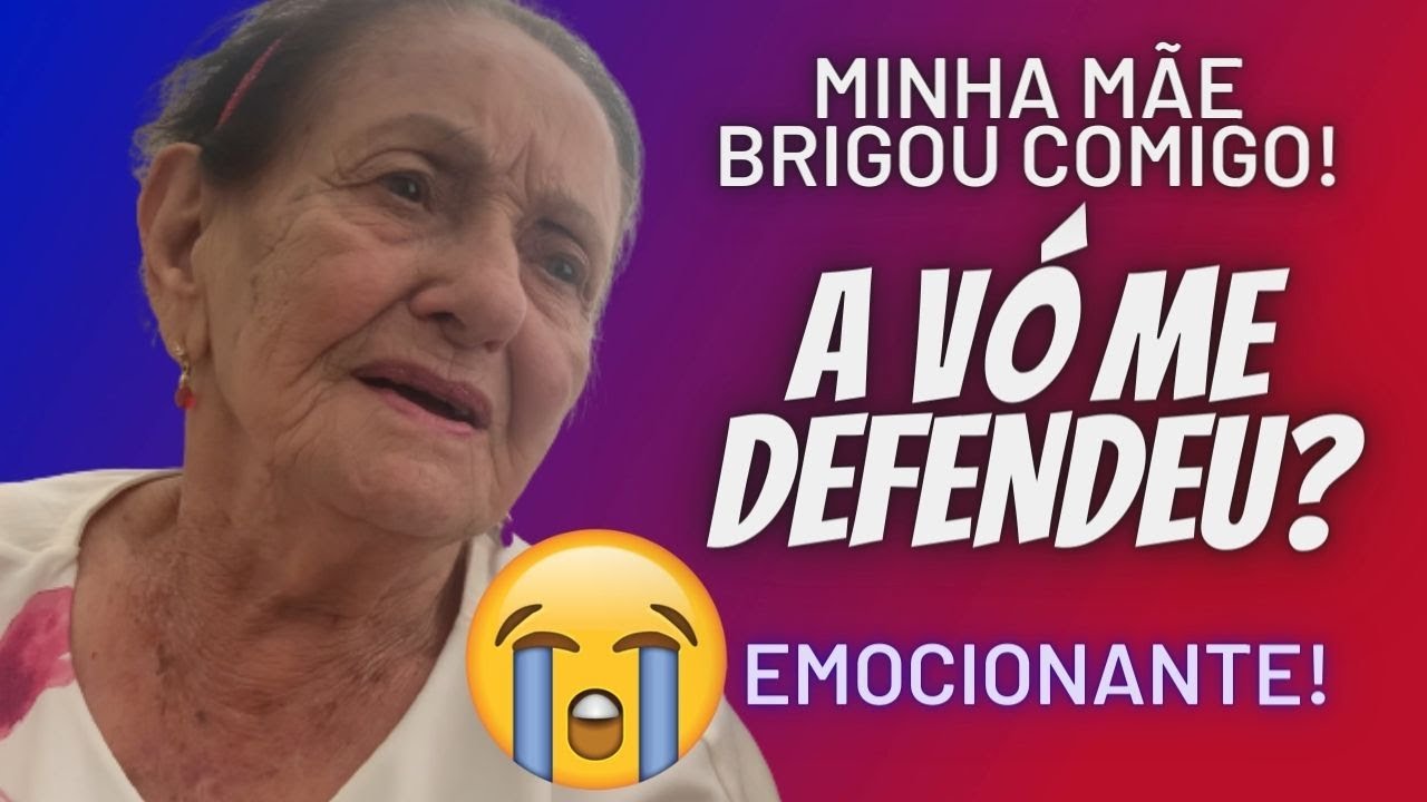 Minha mãe fingiu brigar comigo, como a vó reagiu? EMOCIONANTE!