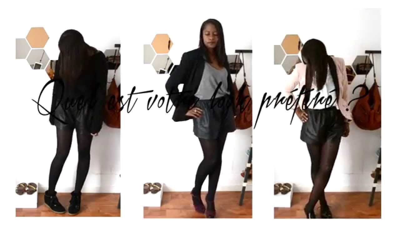 Lookbook #2 | Le Short en Cuir - 3 Looks