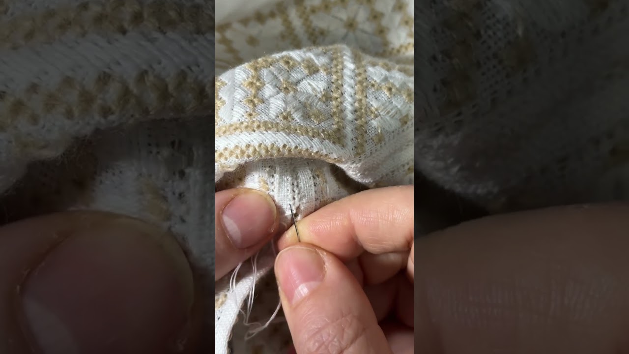 Змережування пазушного розрізу