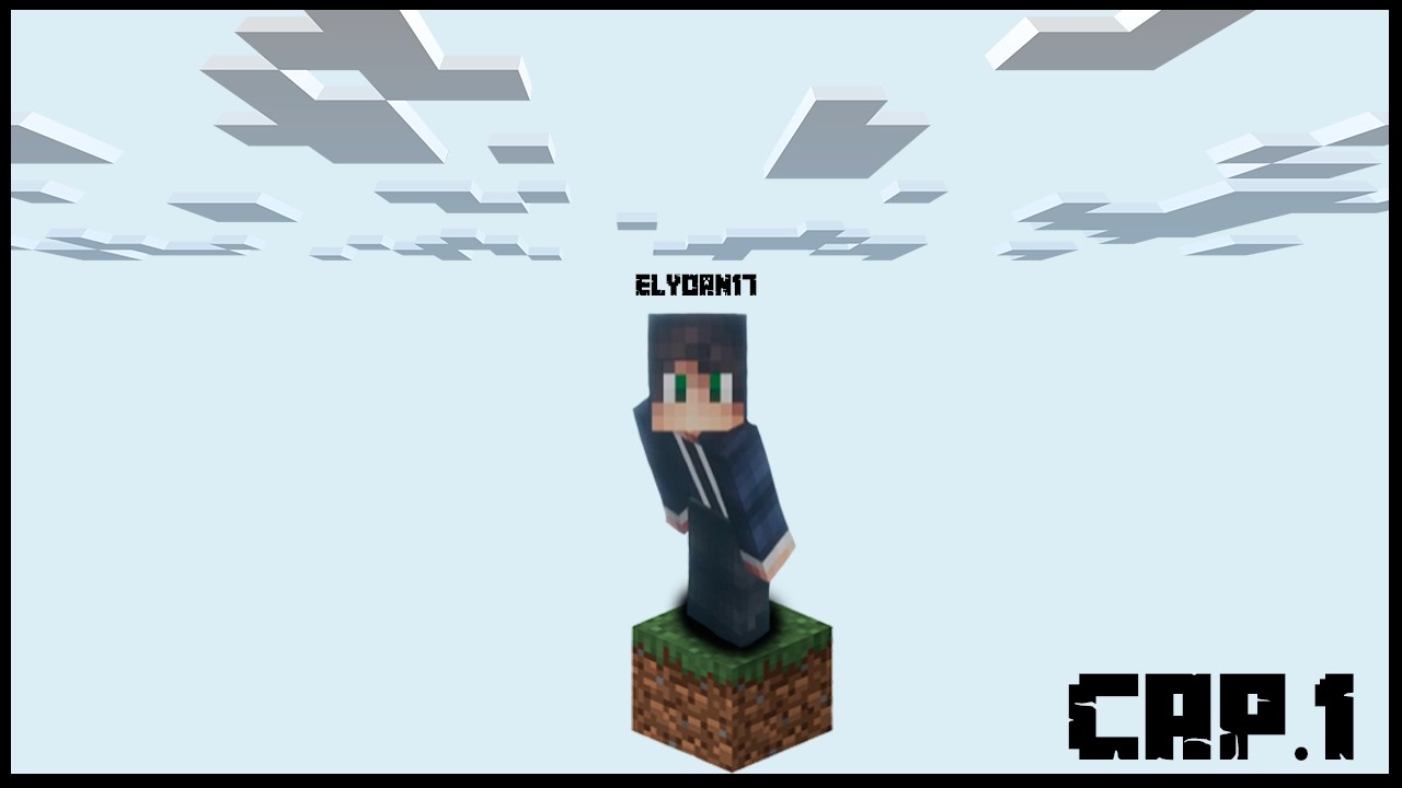 😉Así empieza una serie de un solo block en Minecraft 🎲😉