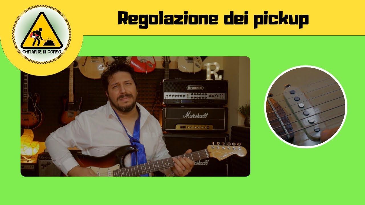 Regolazione altezza pickup - potrebbe essere il motivo per cui non butterai la tua chitarra