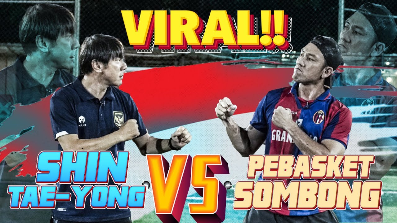 SHIN TAE-YONG TERIMA TANTANGAN PEBASKET SOMBONG !!