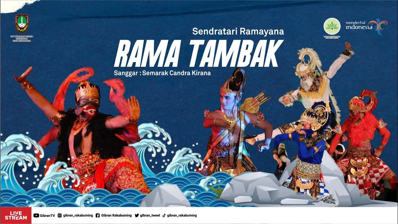 [LIVE GIBRANTV] Sendratari Ramayana || RAMA TAMBAK || Sanggar Semarak Candra Kirana