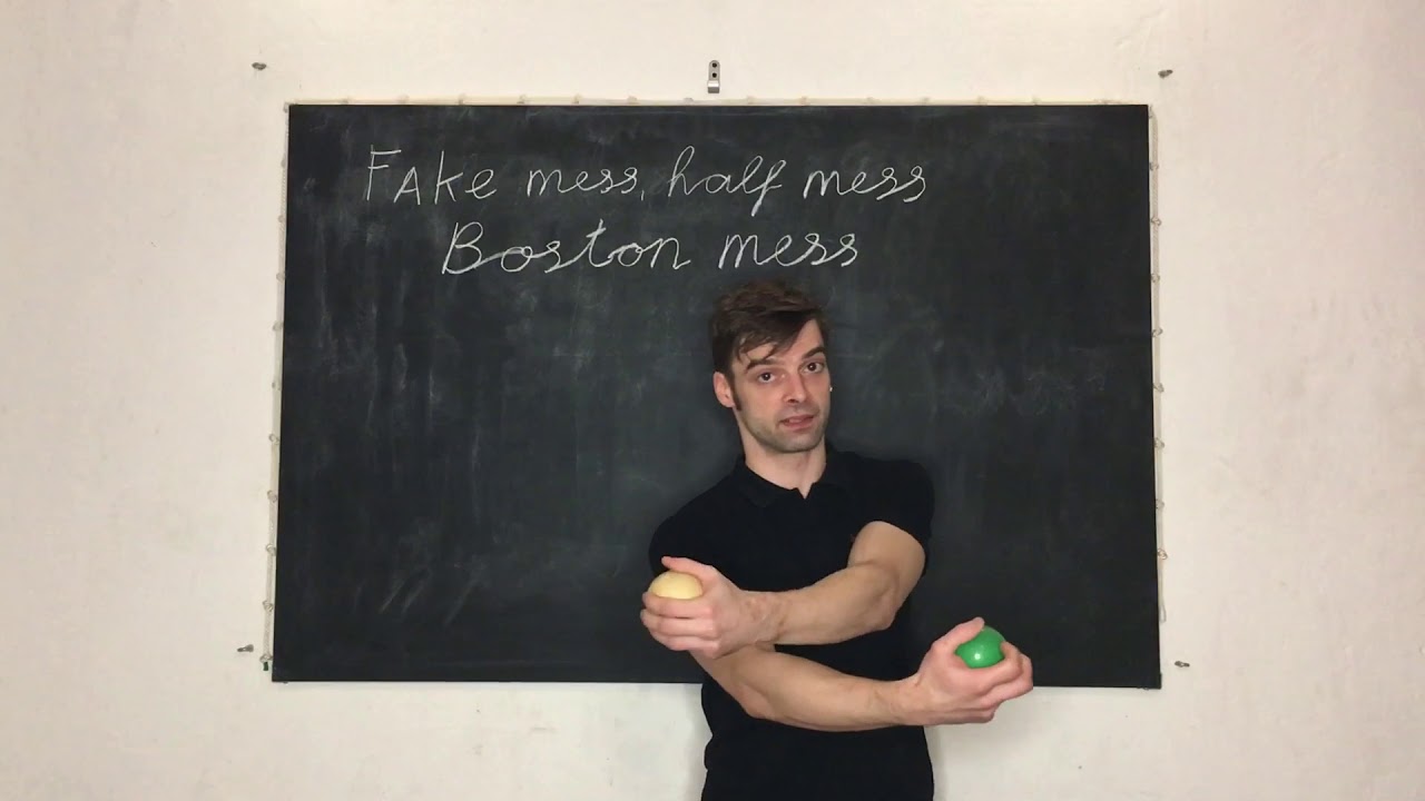 Урок 44. Fake mess half mess Boston mess. Жонглирование 🤹‍♂️ Павел Горский.