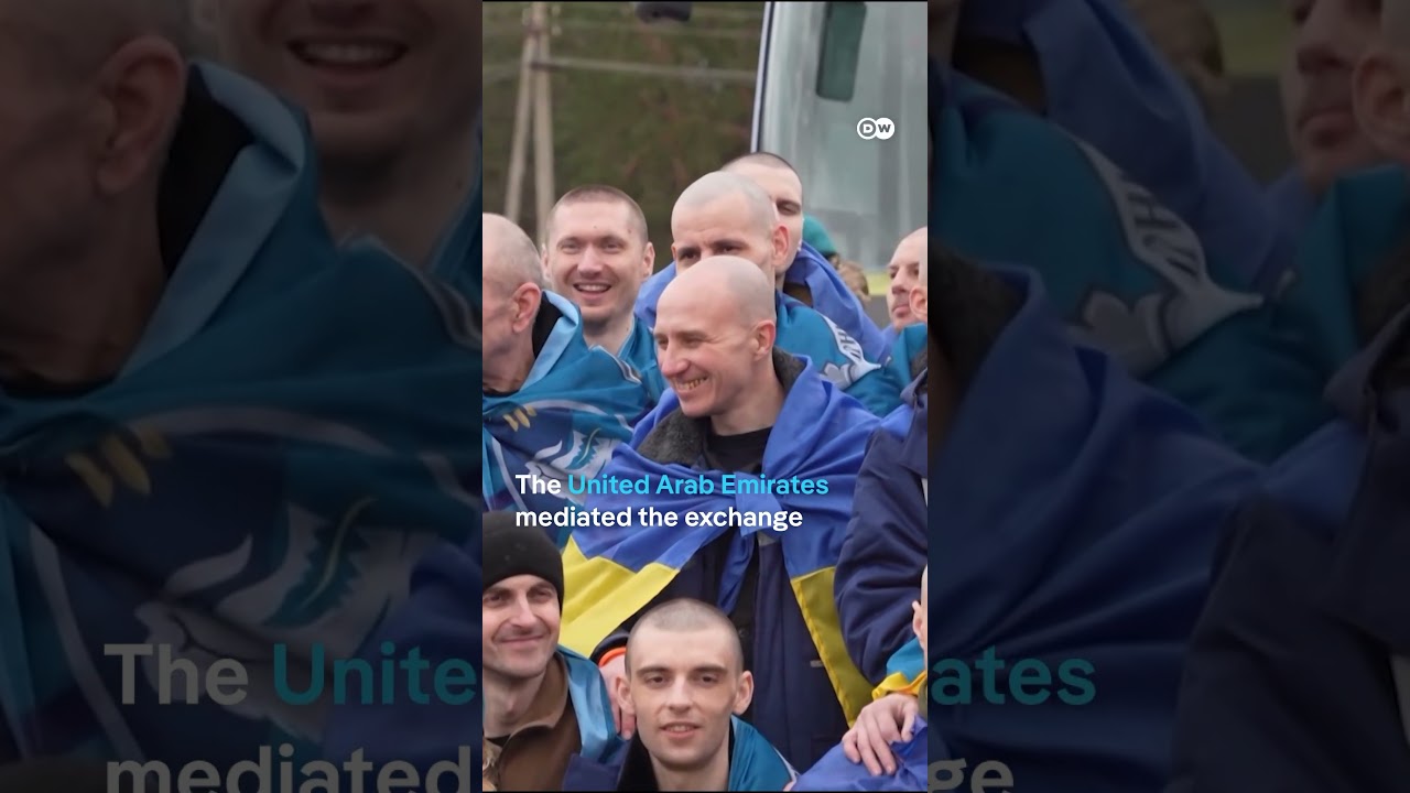 Ukraine and Russia swap prisoners at Easter | DW News