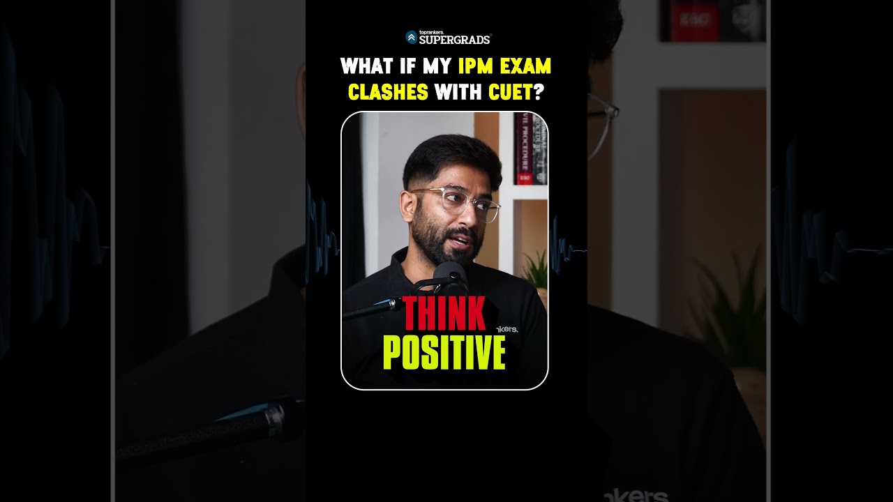 IPMAT 2025 vs CUET 2025 on Same Day? 🤔| What Should You Do? 🔎| #shorts