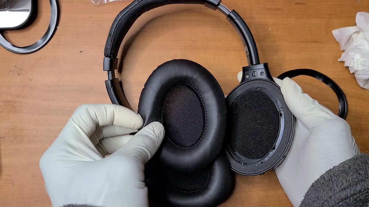 How To EASILY Replace Headphone Ear Cushions - Taotronics TT-BH060, TT-BH090, TT-BH085