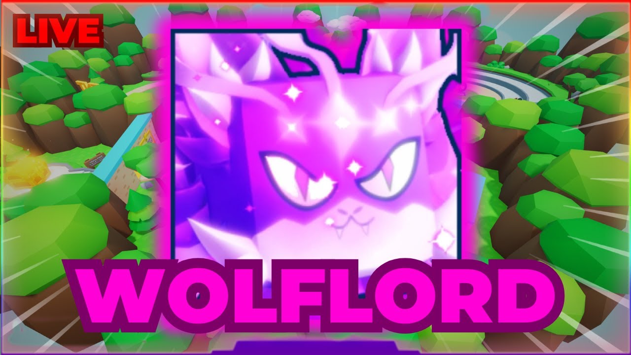 Hatching for the Wolflord In Bubble Gum Simulator Infinity!