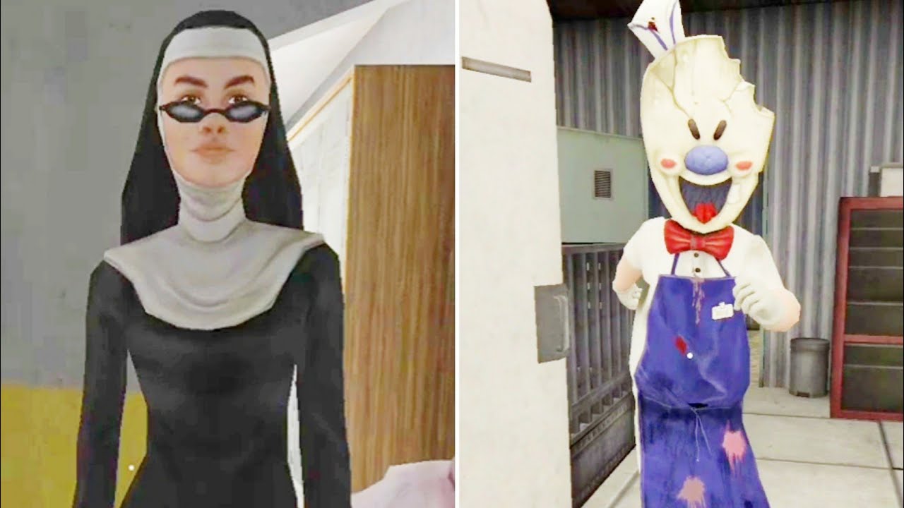 Evil Nun 2 Vs Ice Scream 3