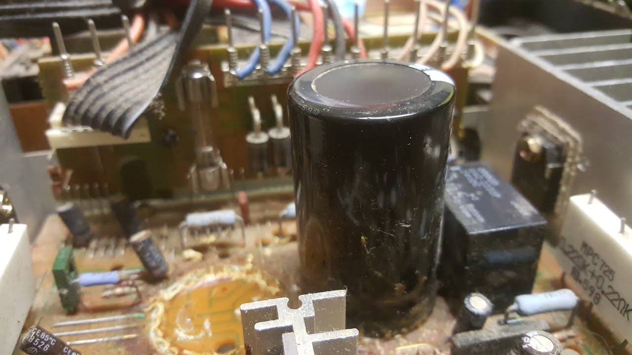 Kenwood Stereo Repair Attempt - Replace Capacitors