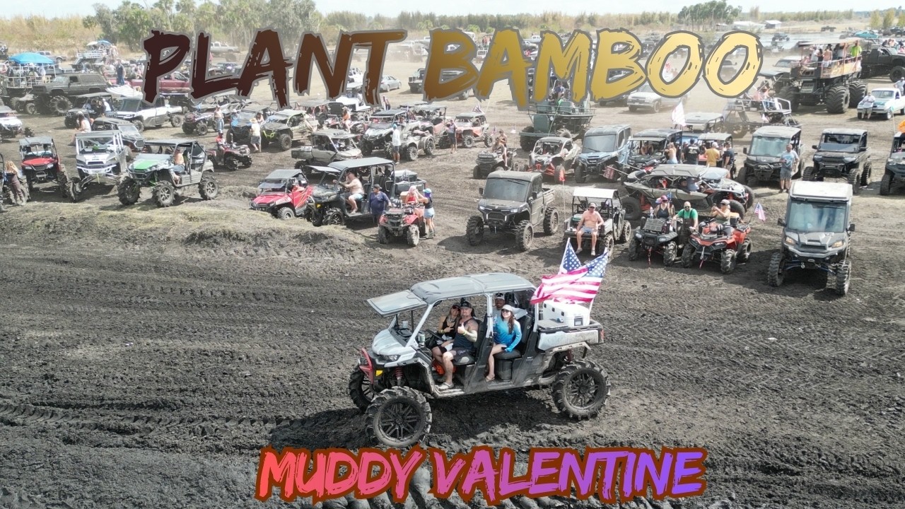 PLANT BAMBOO Muddy Valentine - Florida Mud Trucks