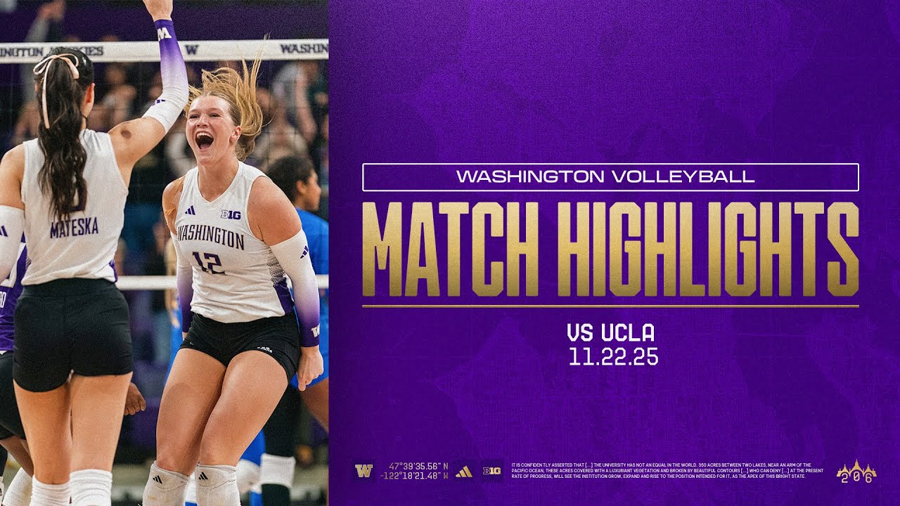 Washington 3, UCLA 0 | Huskies Highlights
