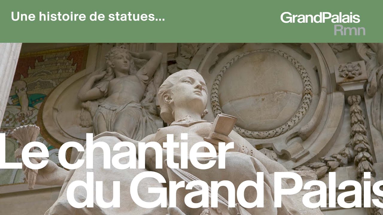 La restauration de la statuaire du Grand Palais