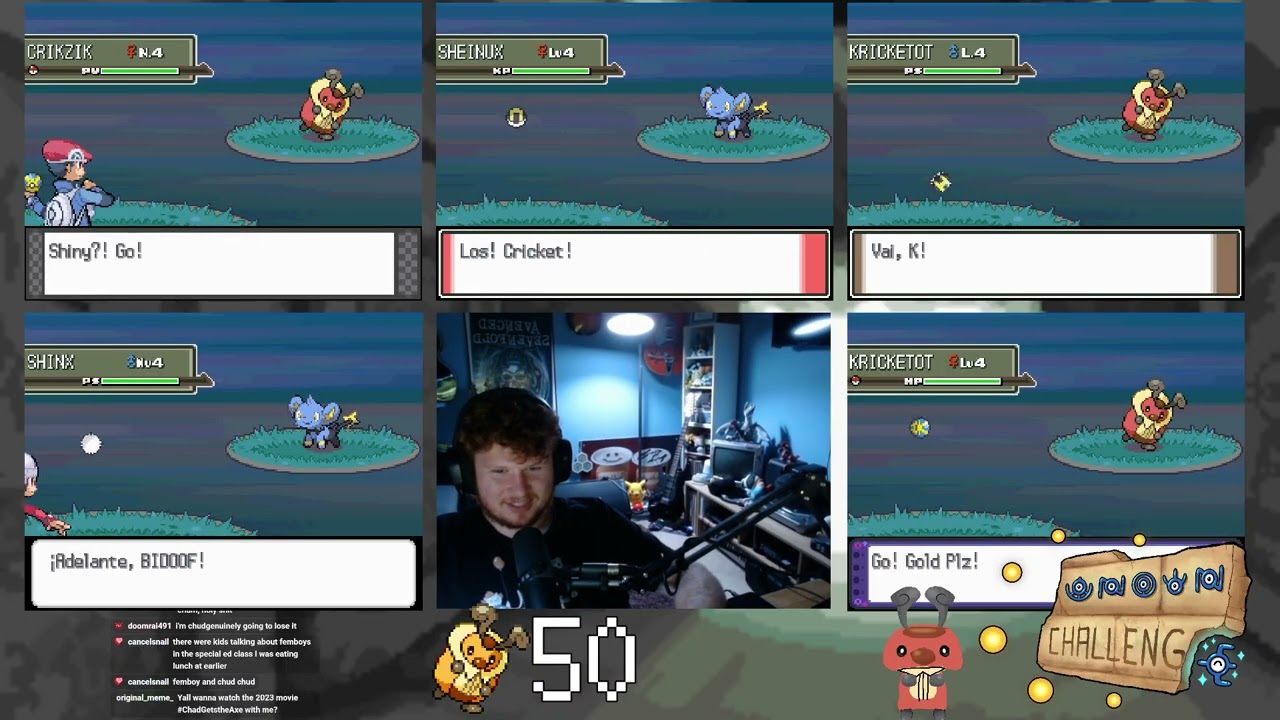✨SHINY UNOWN CHALLENGE ✨Shiny Hunting Kricketot in Platinum| !unown !links !youtube !discord