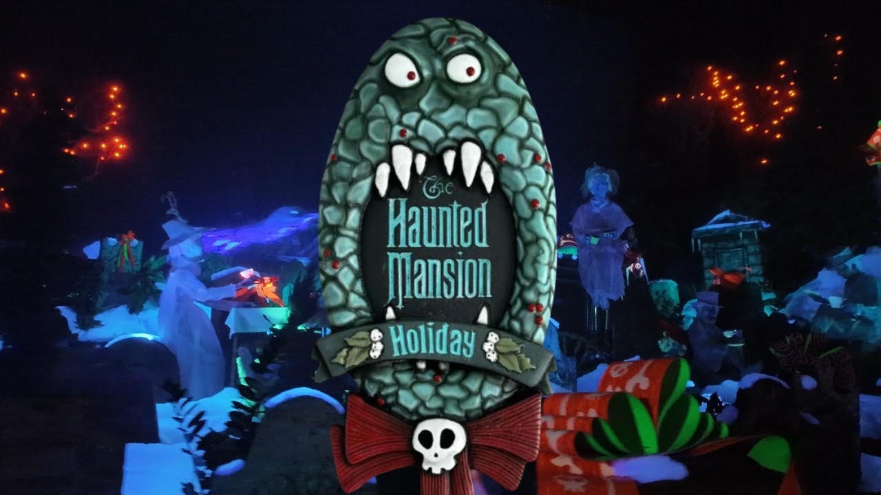 The Haunted Mansion Holiday | Disneyland | Full Ride in 4K | 2025