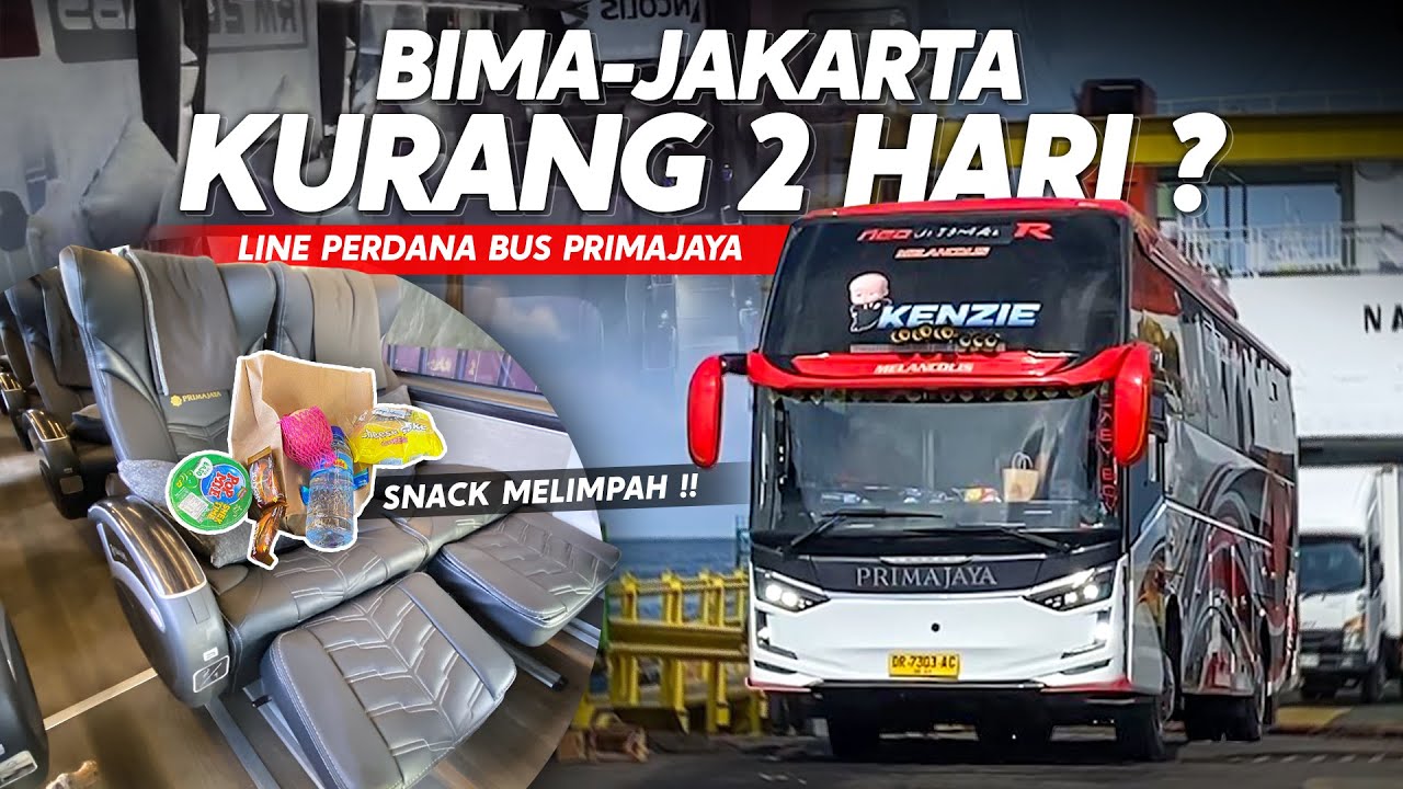 BIMA - JAKARTA KURANG 2 HARI ? Line Perdana Trip Bus PRIMAJAYA Bima - Jakarta (1)