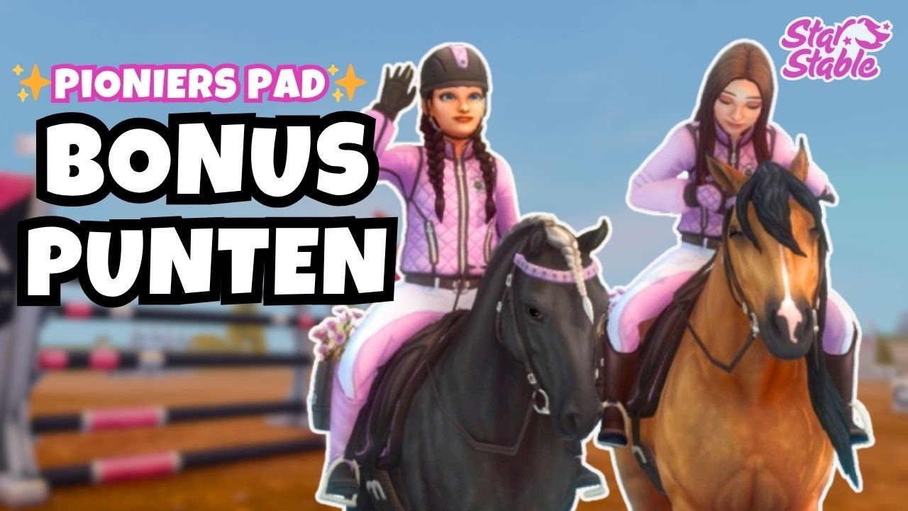 Bonuspunten voor het Pionierspad ✨ Springles & Bloemen Disco in Star Stable Online 🌸