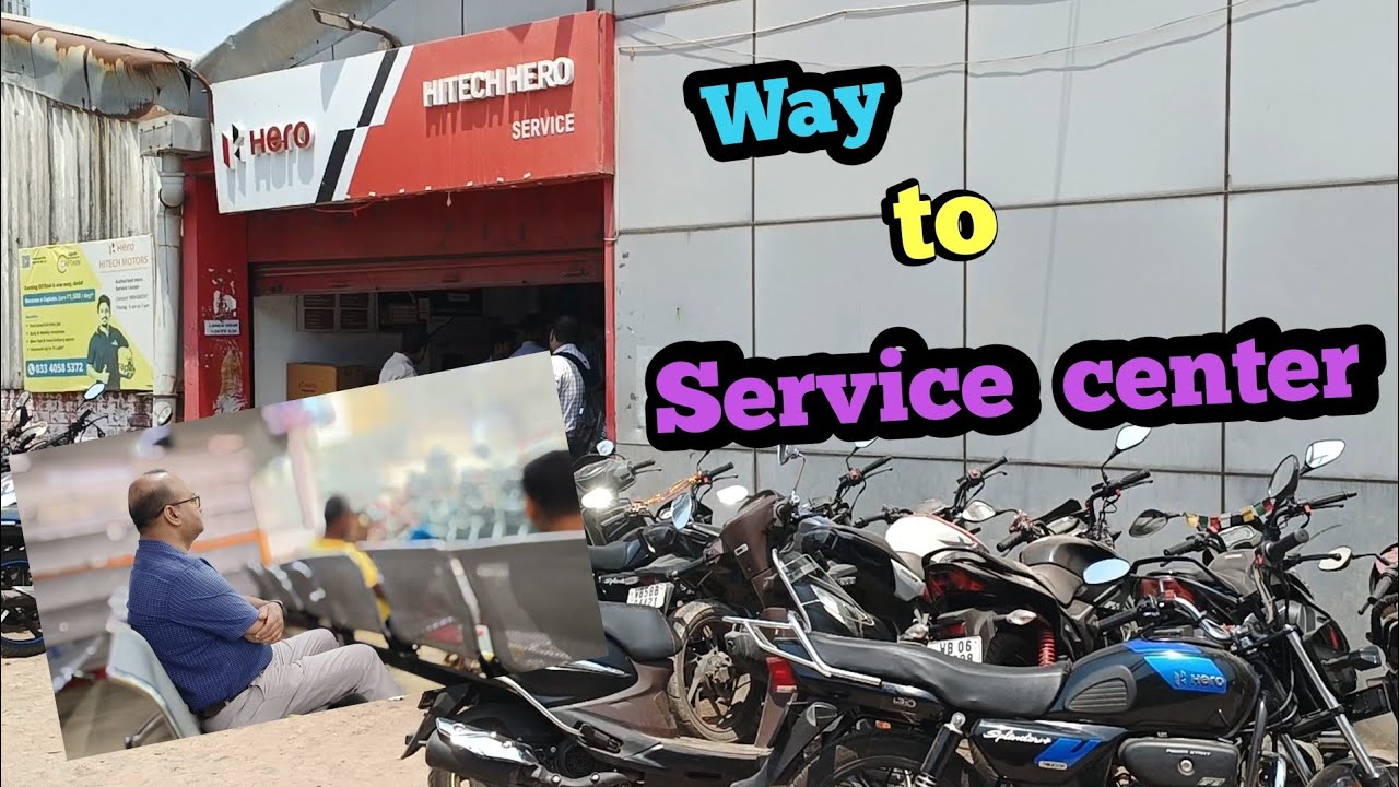 Way to service center of Hero two wheeler at Nazirabad, Kolkata / @HSoum