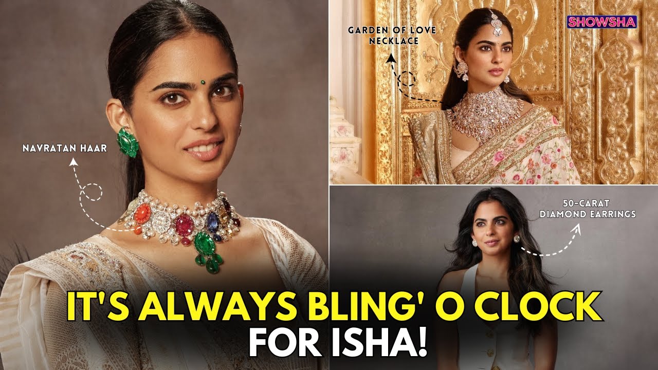Isha Ambani's 50-Carat Diamond Earrings Grabs Spotlight; But So Do Other Pieces From Her Collection