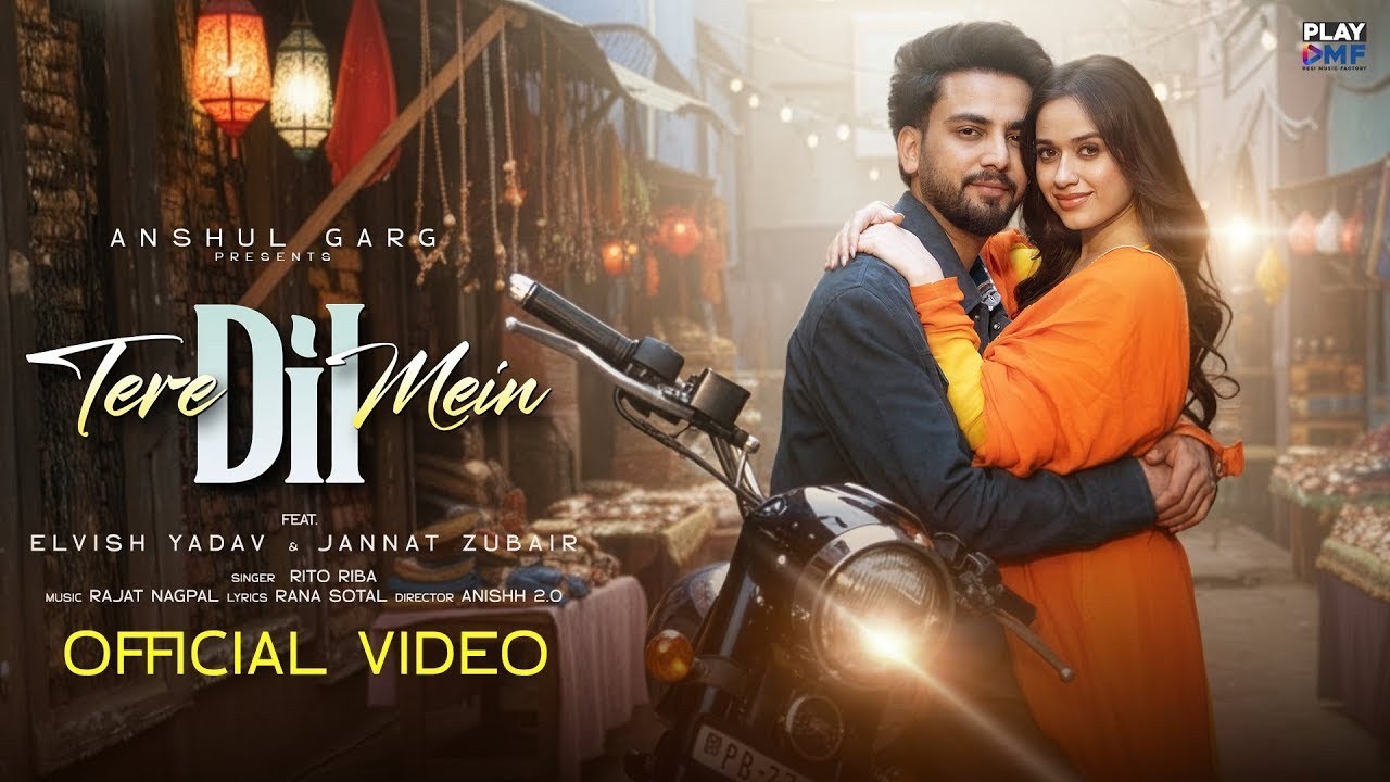 Tere Dil Mein Song | Elvish Yadav & Jannat Zubair | New Song| Official Music Video