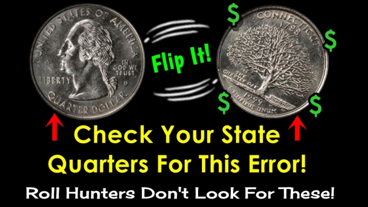 Wildly Valuable State Quarter Errors You Should Look For - No One Else Does!!