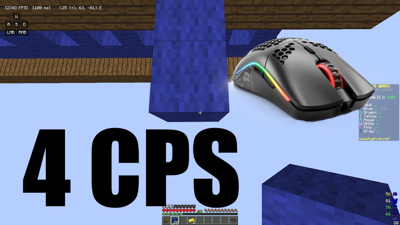 How To 4 CPS Breezily Bridge (Hypixel Bedwars Tutorial)
