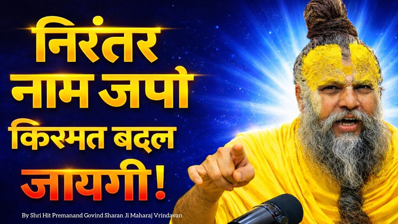 निरंतर नाम जपो किस्मत बदल जाएगी|Shree Premanand Ji Maharaj|#katha #satsang @SadhanPath 