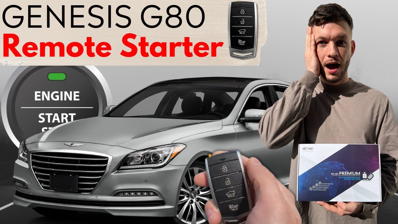 Genesis G80 Remote Start | How To install | My Key Premium