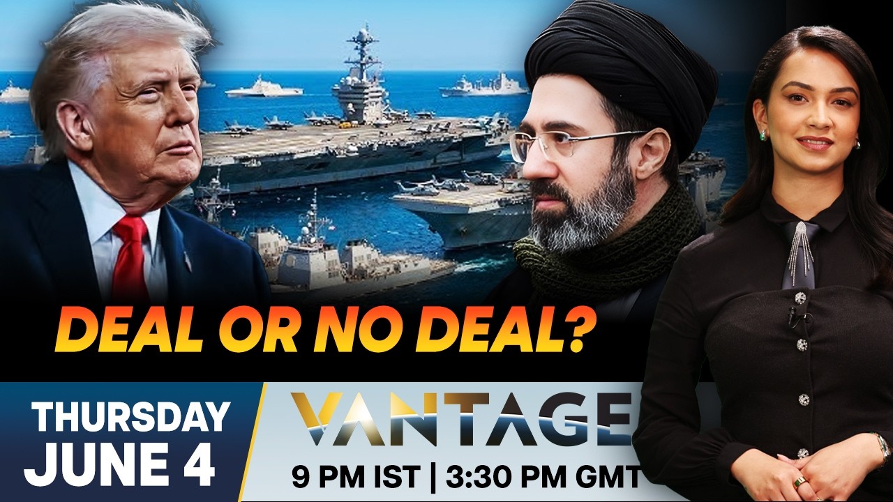 Достигнут ли США и Иран мирного соглашения к выходным? | Vantage на Firstpost | N18G | 4K