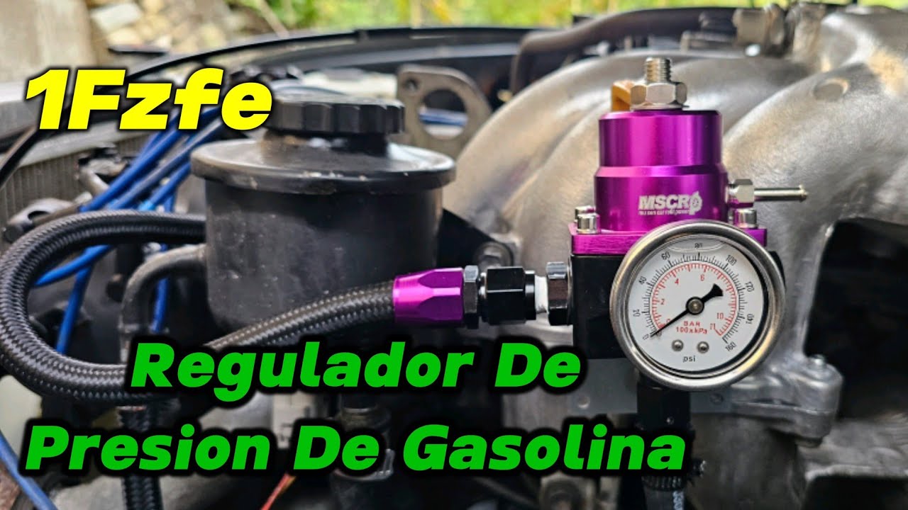Regulador de presion de gasolina adaptado toyota fzj80 fzj70 machito burbuja autana motor 1fzfe !!!