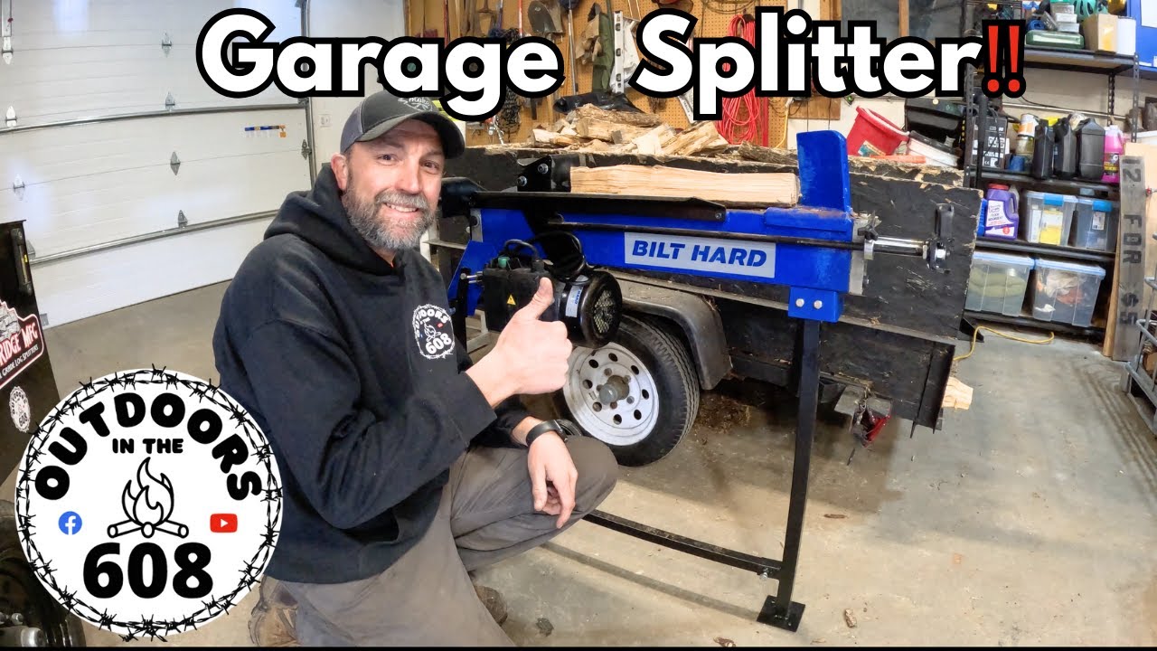 BILT HARD Log Splitter In The 608‼️