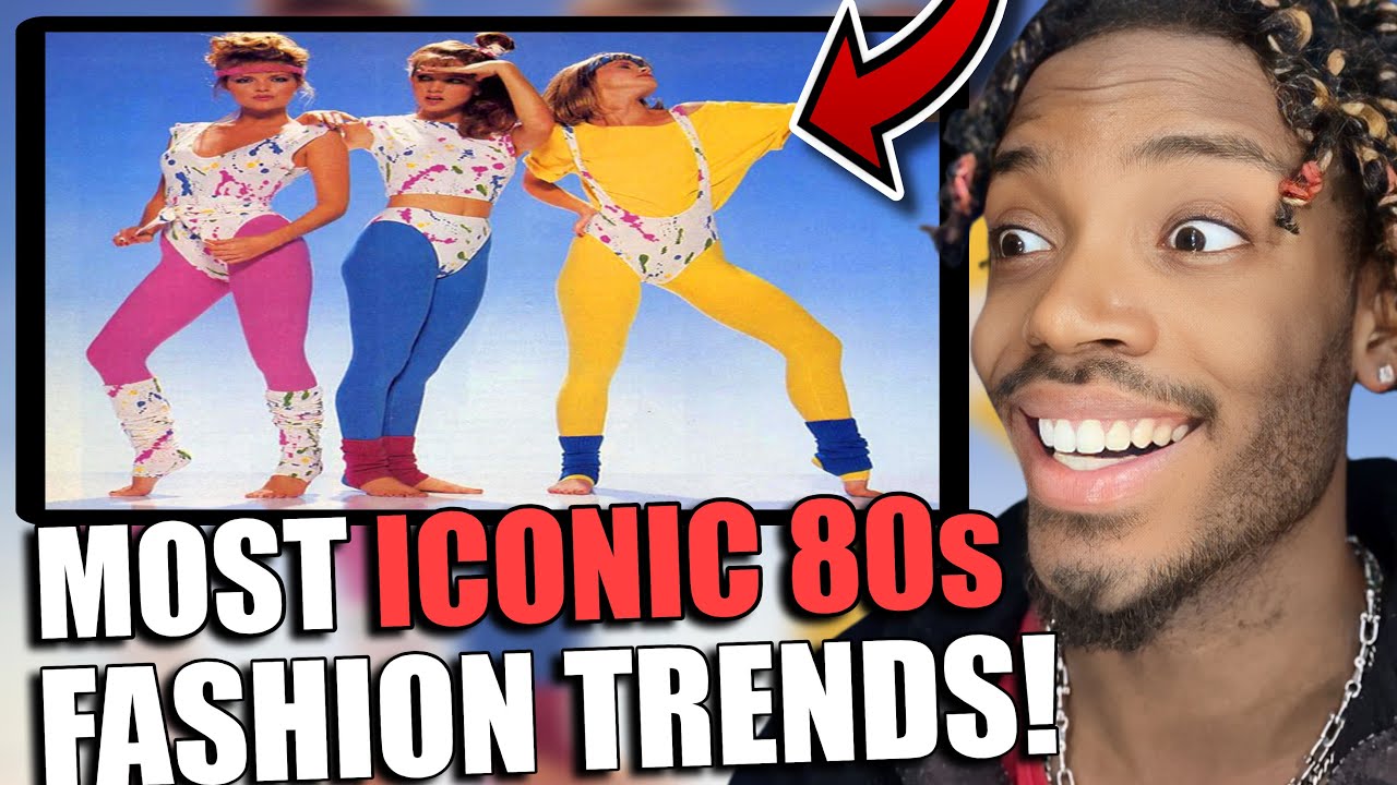 GEN Z KID Reacts To TOP 10 1980s DEFINING FASHION TRENDS! (SPEECHLESS!)
