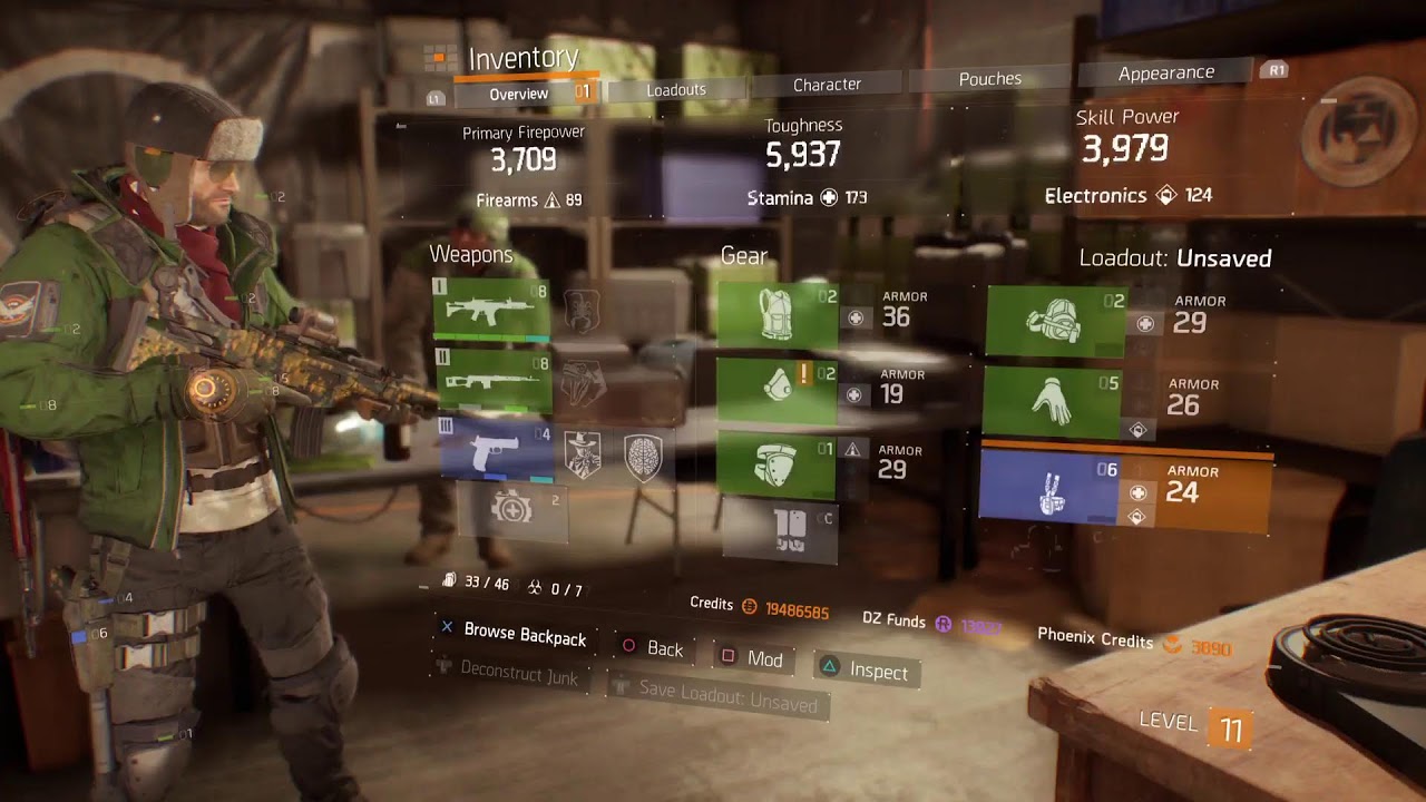 The Division PS5, Small run about