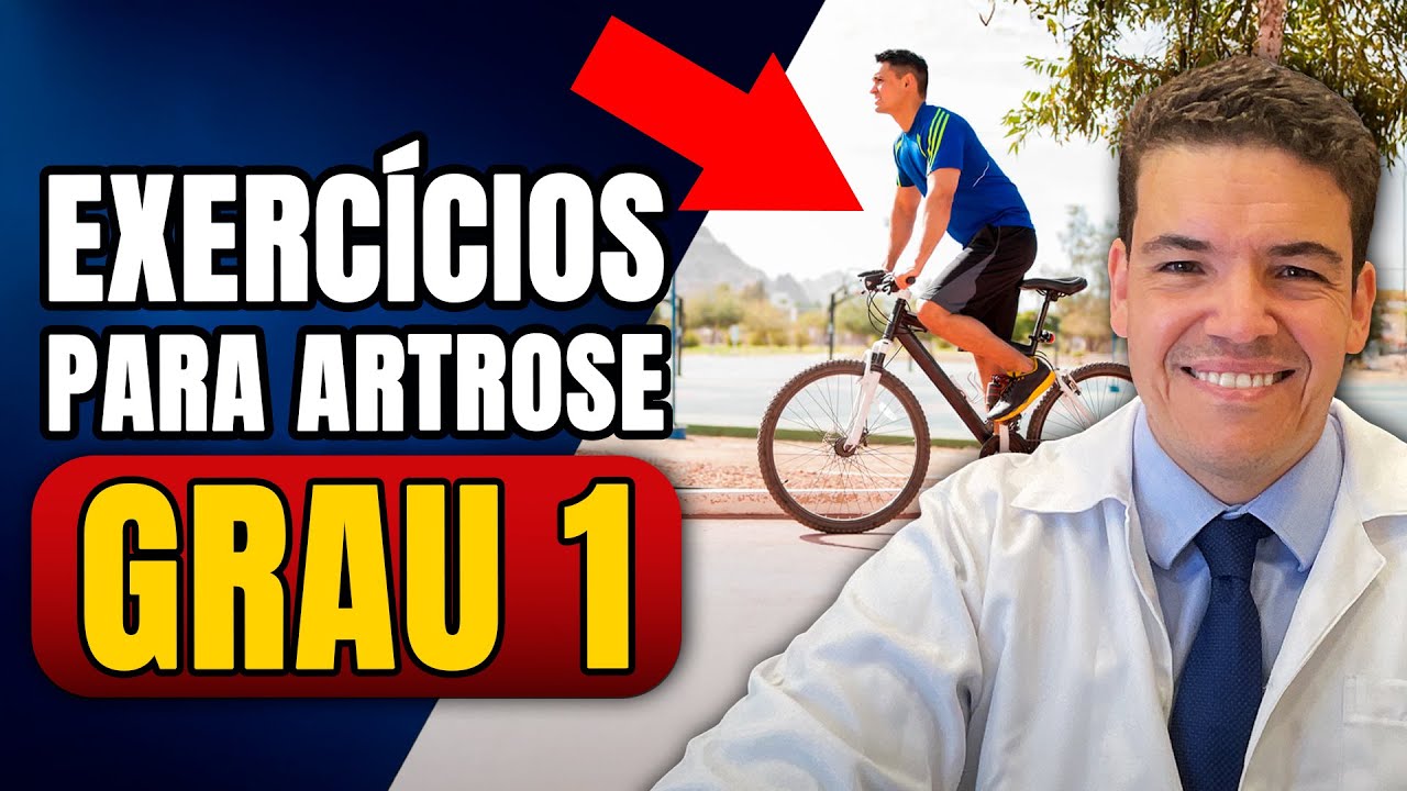 Exercícios para ARTROSE GRAU 1 🚴🧘🏋️