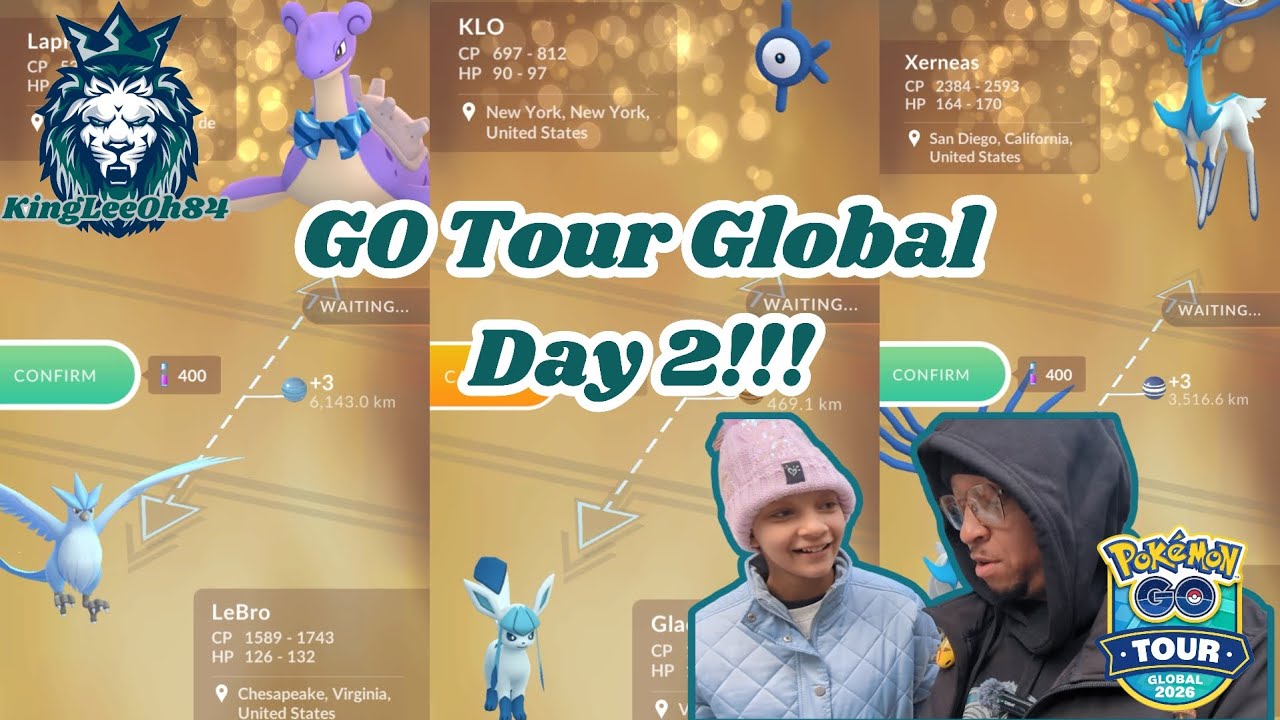 So Many Shinies & Lucky Trades On Day 2 of GO Tour Global!!! - Pokémon GO 