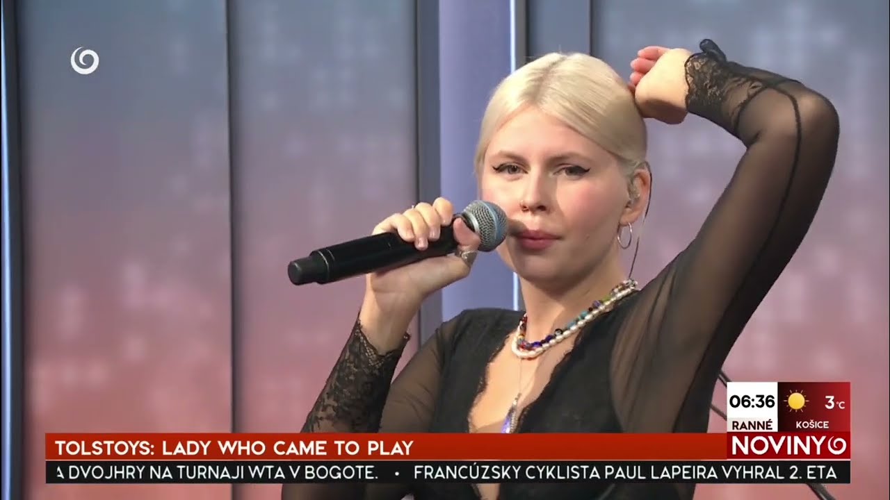Tolstoys - Lady Who Came To Play (Live on TV JOJ)
