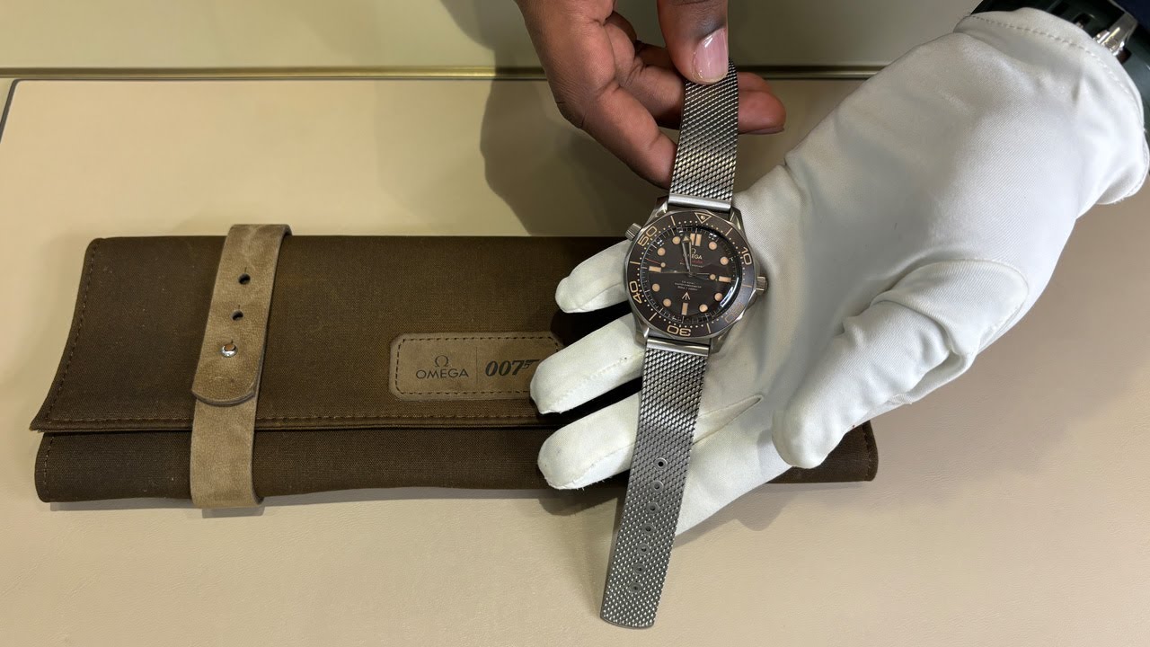 Unboxing The Latest Omega James Bond Seamaster 300M 007 Edition!