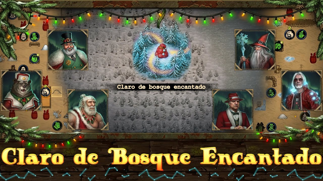 Todas las Ubicaciones de los Claros de Bosque Encantado || Navidad || Day R Survival