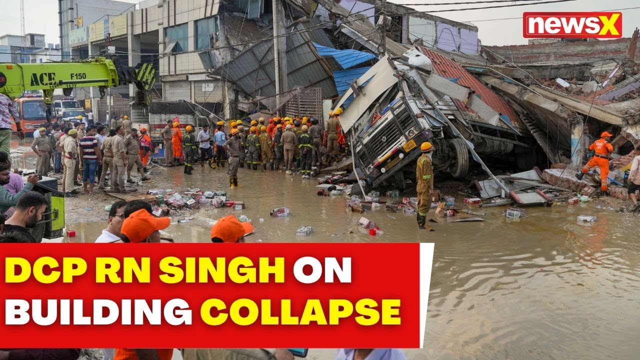 Lucknow Building Collapse: Death Toll Rises to 8, DCP RN Singh Gives Update | NewsX